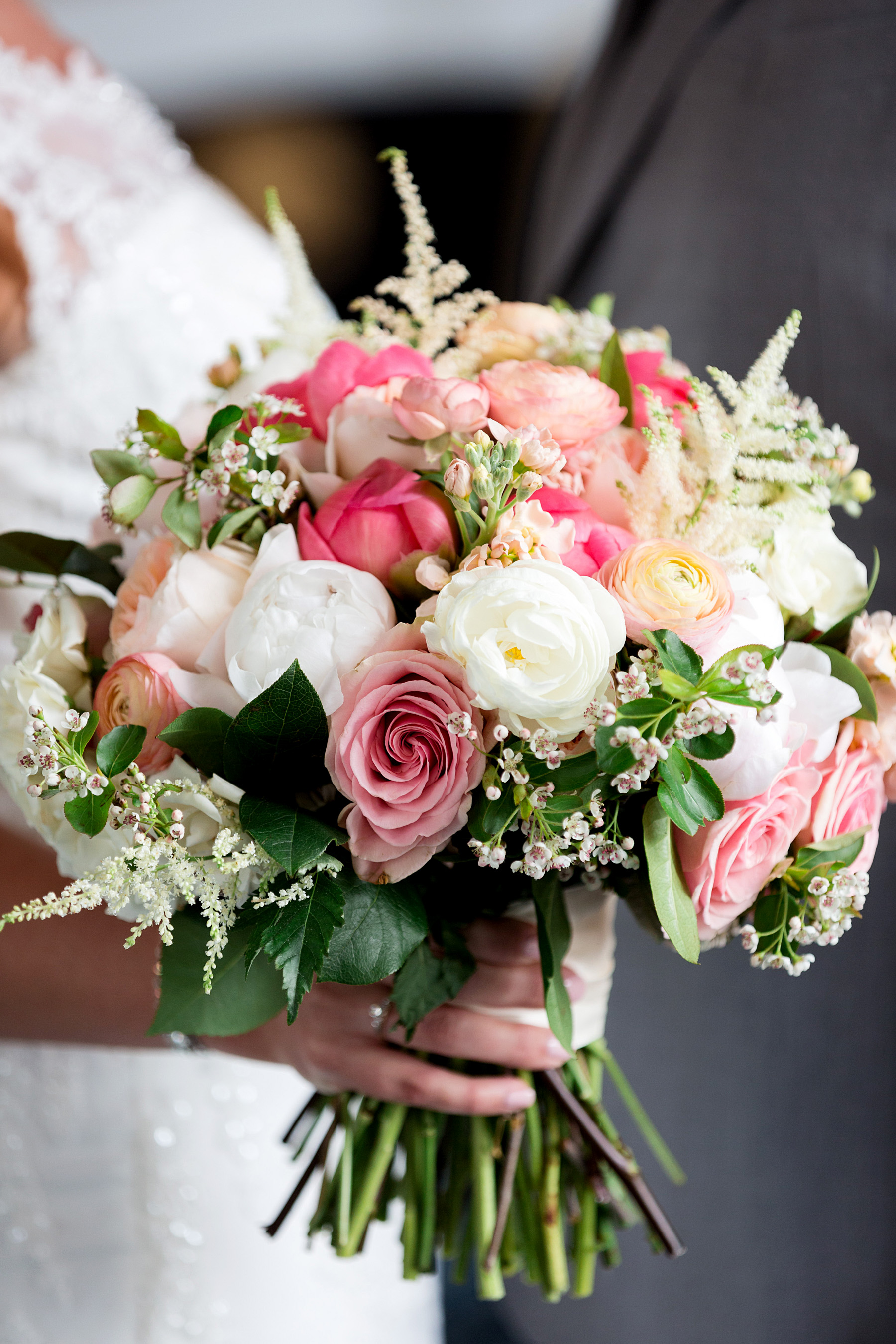 photo of bridal bouquet by ashley fisher photography