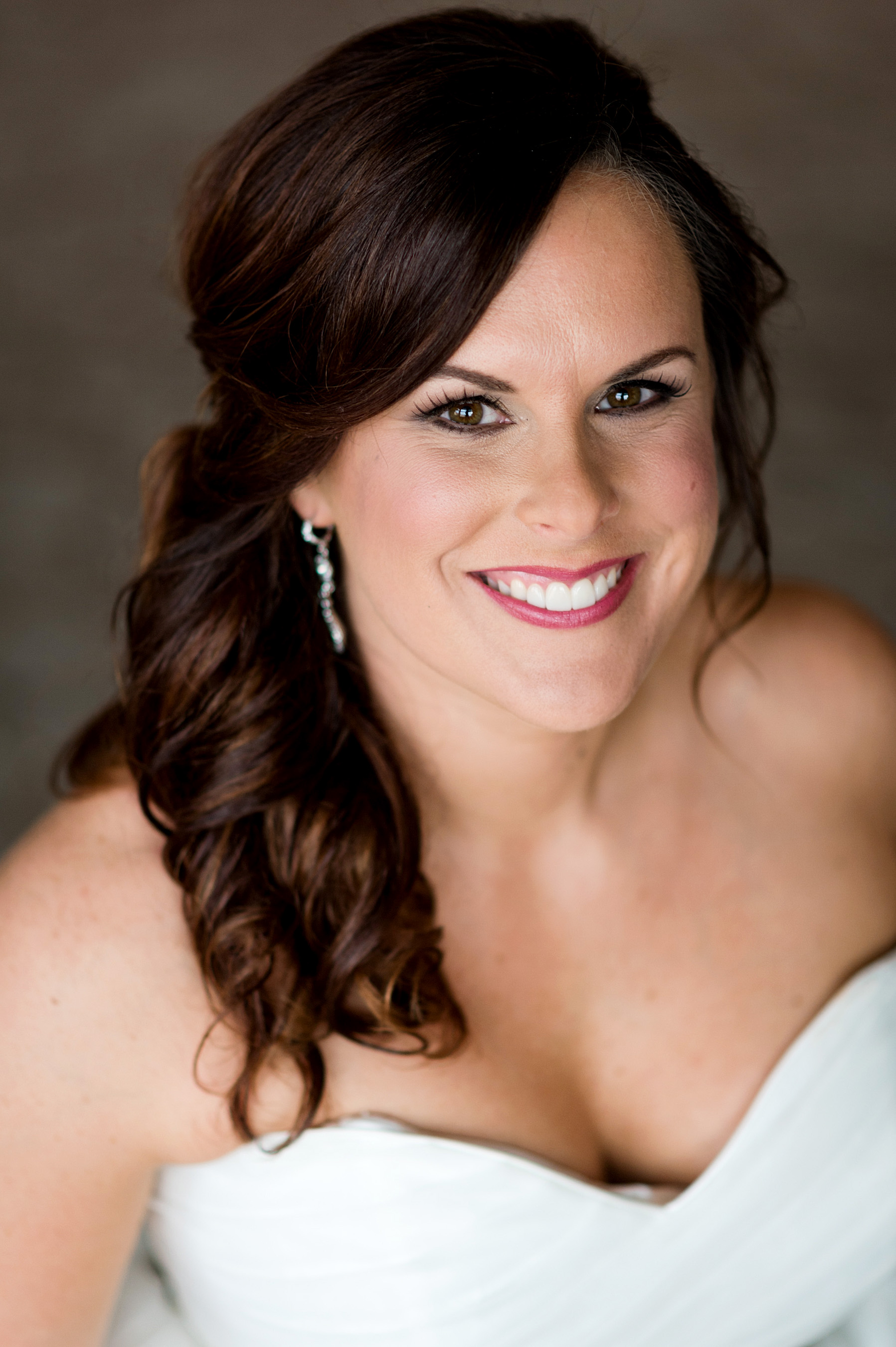 photo of bridal portrait by ashley fisher photography