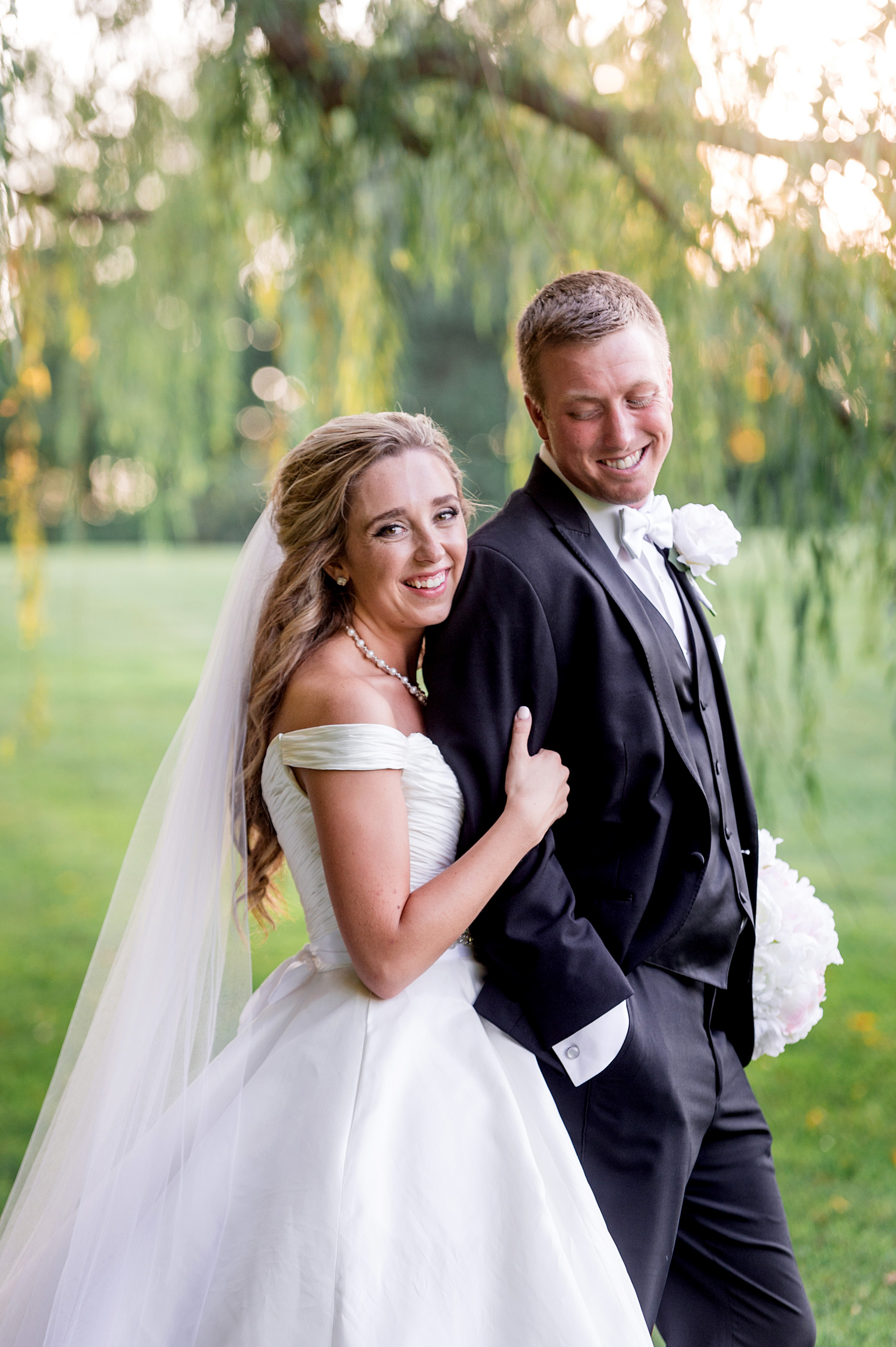 photo of bride and groom by ashley fisher photography