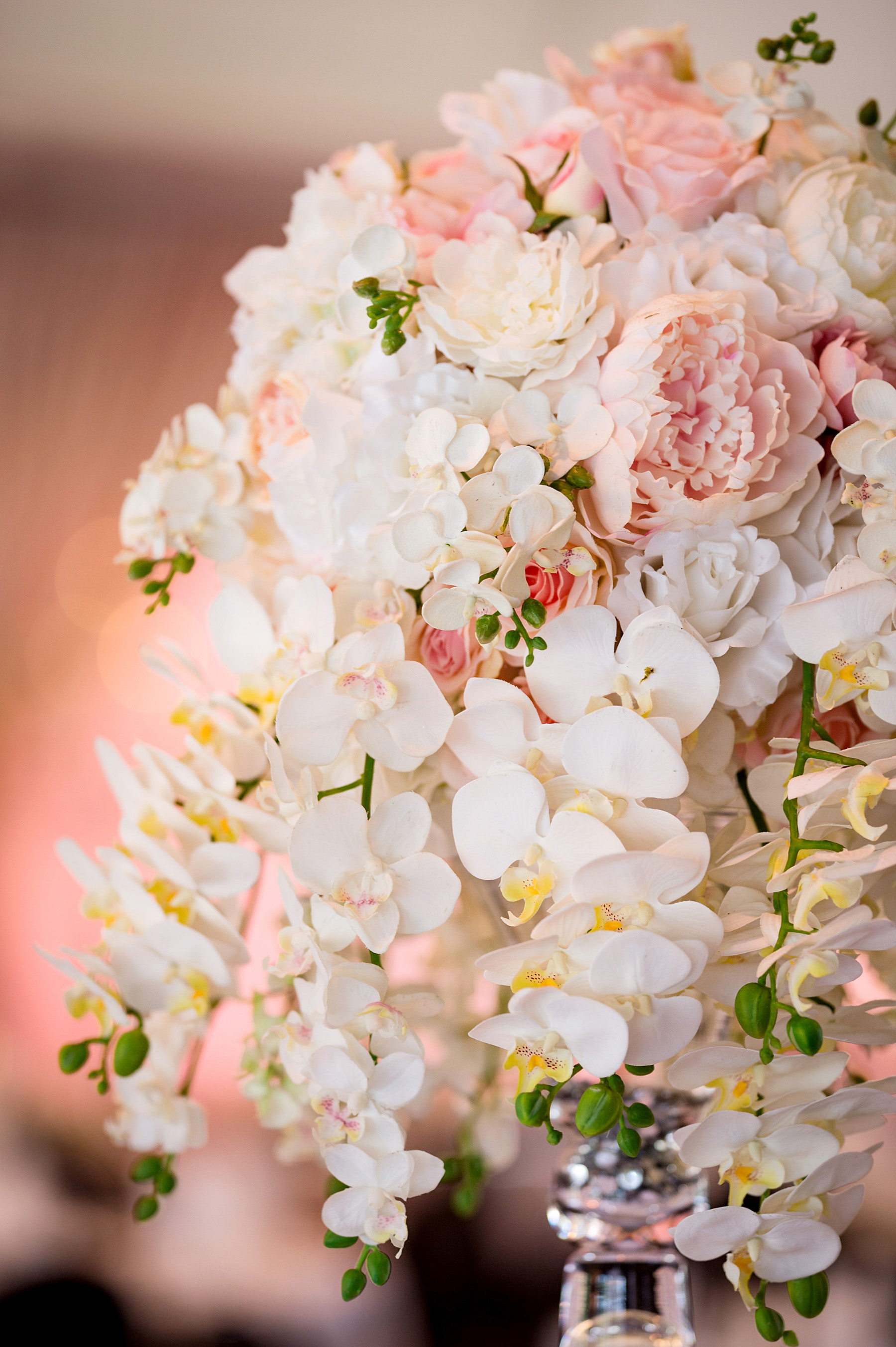 blush and white wedding by ashley fisher photography