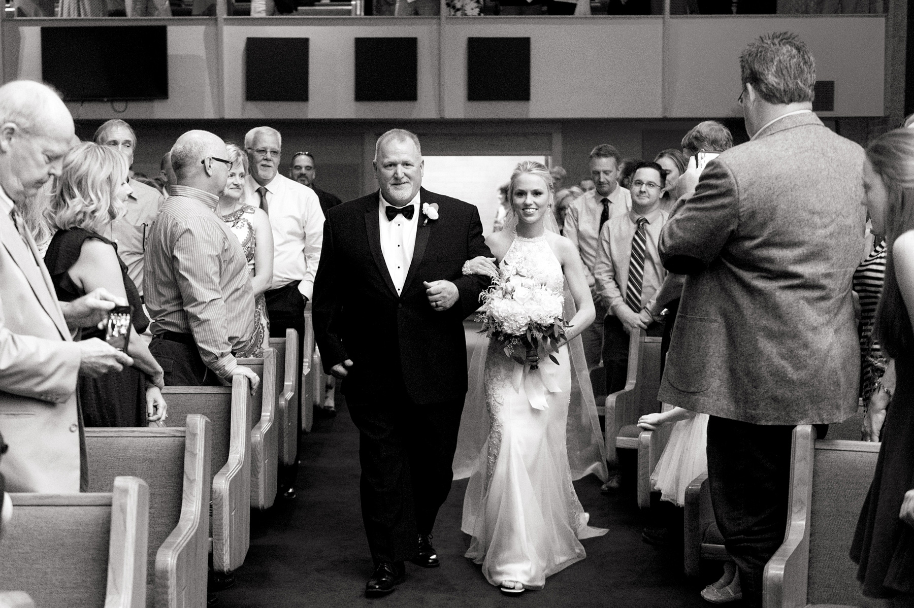 photo of wedding ceremony by ashley fisher photography