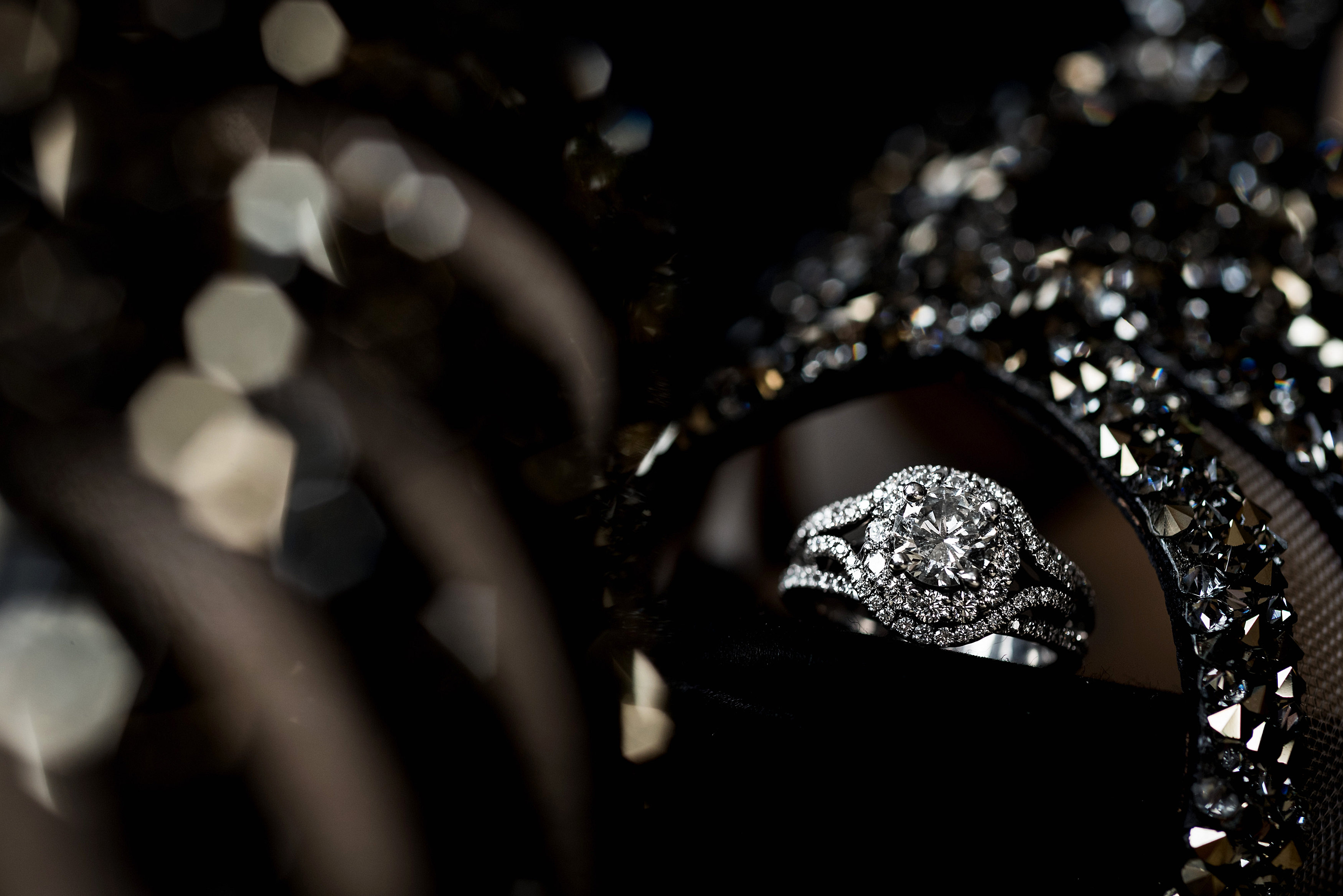 custom one of a kind engagement ring by ashley fisher photography