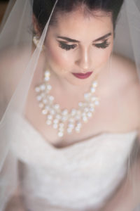 bridal portrait at pear tree inn by ashley fisher photography