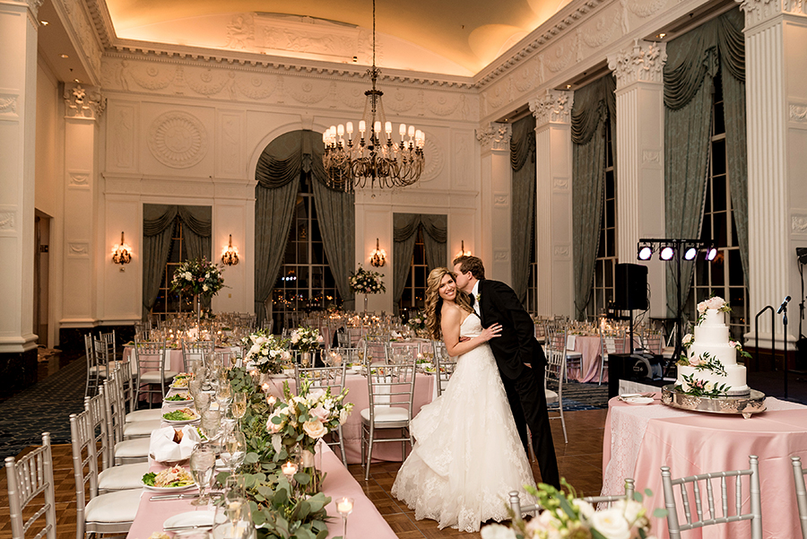 the mariott grand crystal ballroom is one of the top 15 wedding venues in st louis by ashley fisher photography