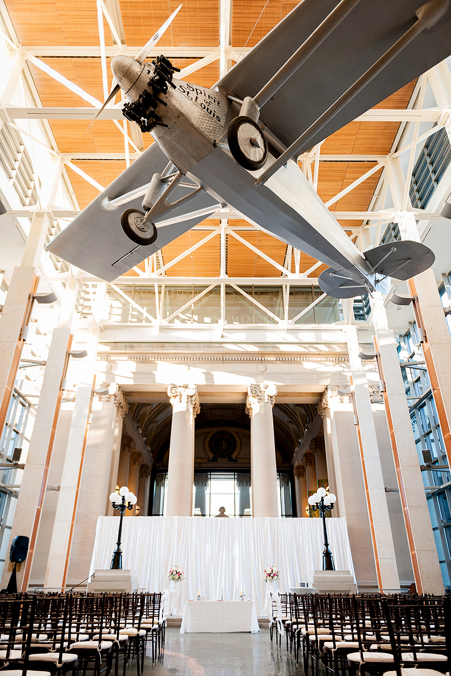 the history museum is one of the top 15 wedding venues in st louis by ashley fisher photography