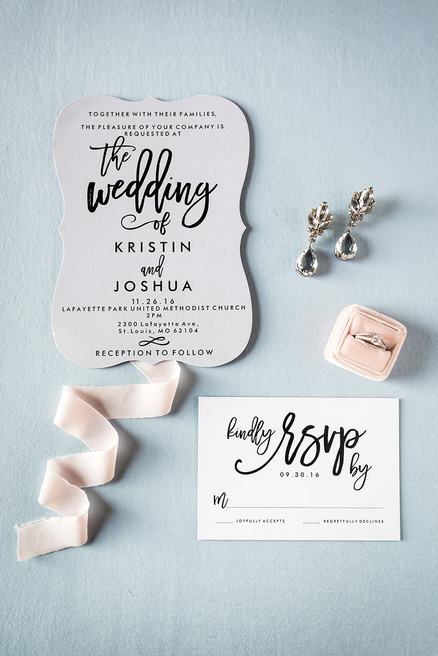 wedding invitation suite in top 10 tips for wedding planning post by ashley fisher photography
