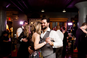 photo of the dance floor at city museum by ashley fisher photography