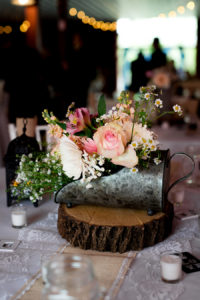 rustic floral centerpieces by ashley fisher photography