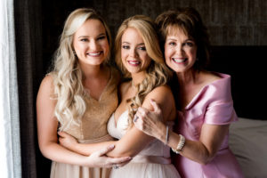 photo of bride getting ready by ashley fisher photography